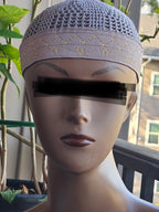 MISRI BANDED KUFI — 100% ORGANIC COTTON